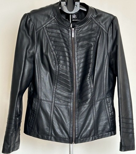Wallis black faux - wallis,