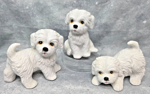 Vintage homco 1411 - 1411, dog