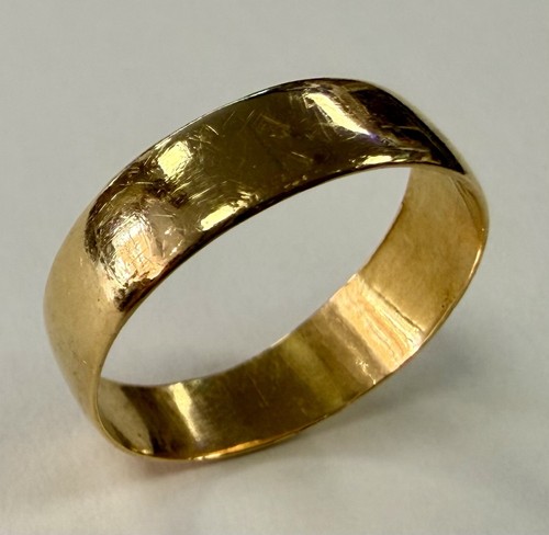 22ct gold wedding band ring - gold,
