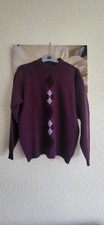 Womens Acrylic Purple Jumper