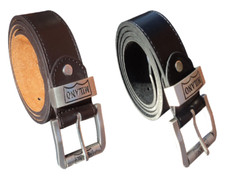 NEW, MENS LEATHER LINED BELTS