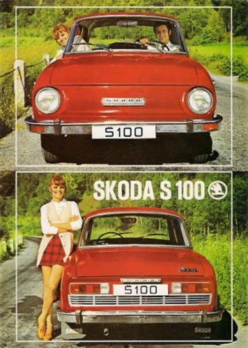 Skoda s100 saloon - saloon, 1970-71