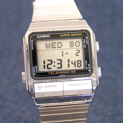 Casio databank 500 80s - db-500,
