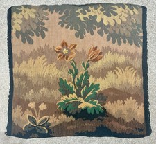 Antique French Tapestry 19thC Tapestry Panel 81x80cms