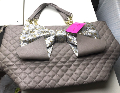 Betsy johnson tote handbag - johnson,
