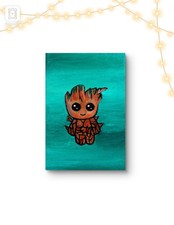 Baby Groot Painting Marvel