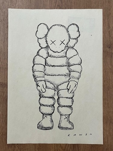 Kaws drawing and - kaws,