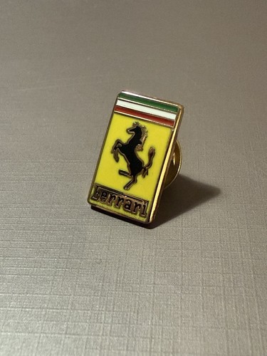 Vintage ferrari enamel pin - vintage,