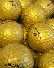 6 Slazenger GOLD MONEY Used