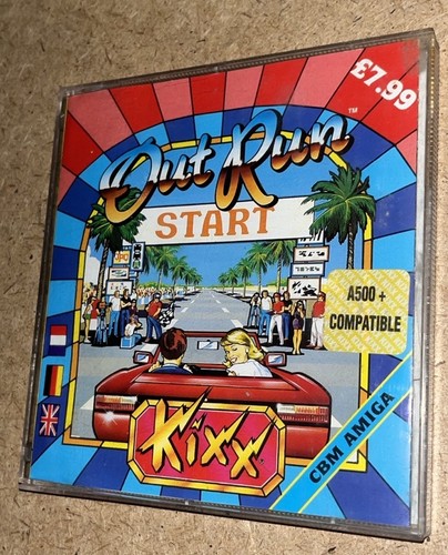 Out run commodore amiga - run, game