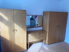 old fashioned wardrobe set named