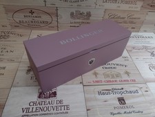 Wooden Wine Box Crate with lid