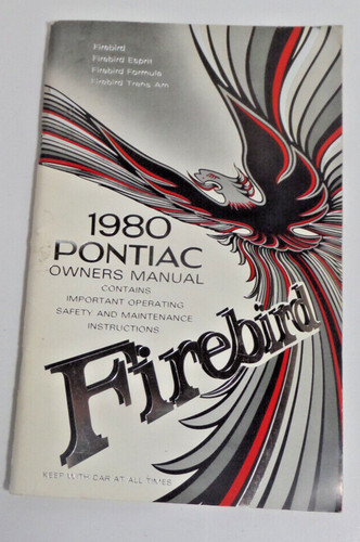 1980 pontiac firebird owner - 1980,