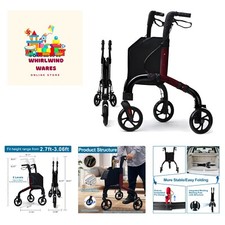 3 Wheel Rollator Walker for