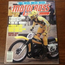 MOTOCROSS ACTION APRIL 1981