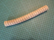 REPLACEMENT TUBE FOR WW2 MASK WIRE REINFORCED RUBBER CANVAS COVERED 9 INCHES