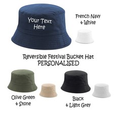 Personalised Bucket Hat Cap
