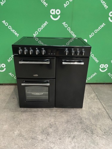 Belling range cooker black - cooker,