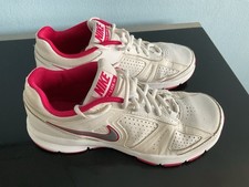Women’s Nike T-Lite XI White Pink Running Trainers Uk Size 6.5