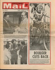 SPEEDWAY MAIL - January 20, 1978 +++ FREE UK POSTAGE