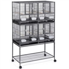 Wide Bird Cage Divided Breeder