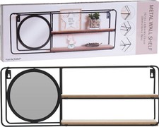 Black Metal Round Wall Hanging