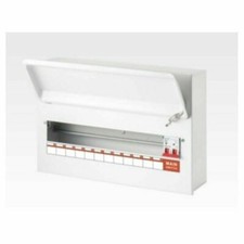 Live Metal Clad Consumer Unit c/w 100A Man Switch (2-20 usable ways) & MCB's