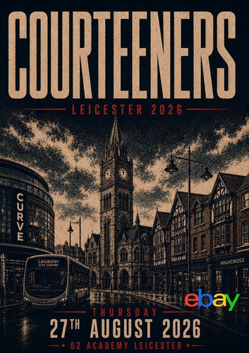 Courteeners leicester august - leicester,