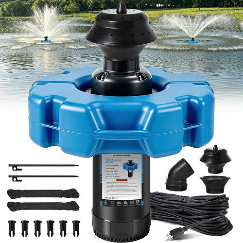 Pond fountain aerator 1hp - fountain,