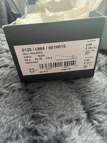 Hobbs kelly black - black, leather