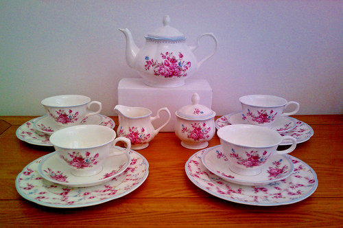 Waterside tea set pot - -,