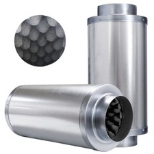 Metal duct silencer - silencer, (150mm)
