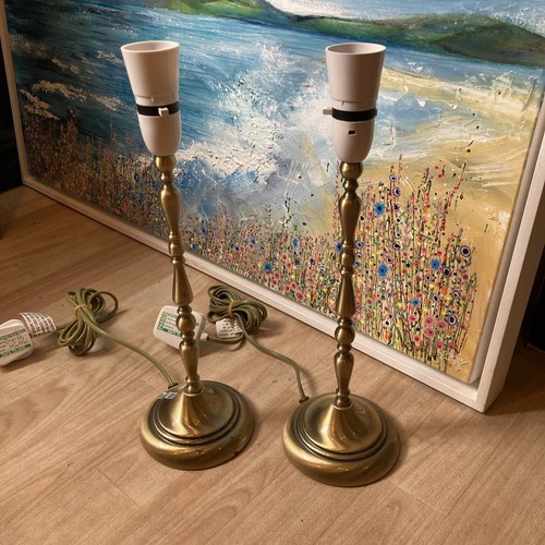 Antique brass table - antique, light