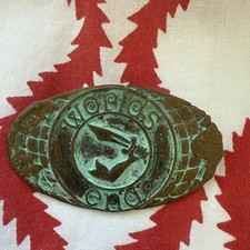 VTG 1980s VIVIENNE WESTWOOD WORLDS END FASHION STORE PIRATE BADGE