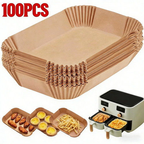 100pack air fryer paper - fryer, liners