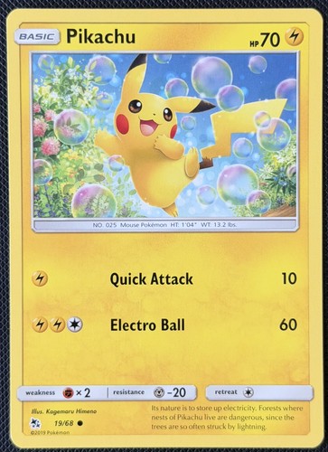 Pikachu non holo sm - -,