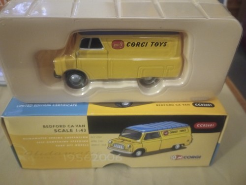 Corgi 50th anniversary bedford - anniversary,