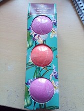 3 x Bath Bombs Fizzers Oliver Thomas New PERFECT GIFT