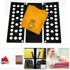 T-Shirt Folding Board Plastic Clothes Fast Folder Magic Adult Laundry Organiser