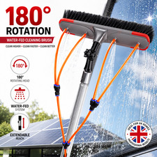 Telescopic water fed window - water,