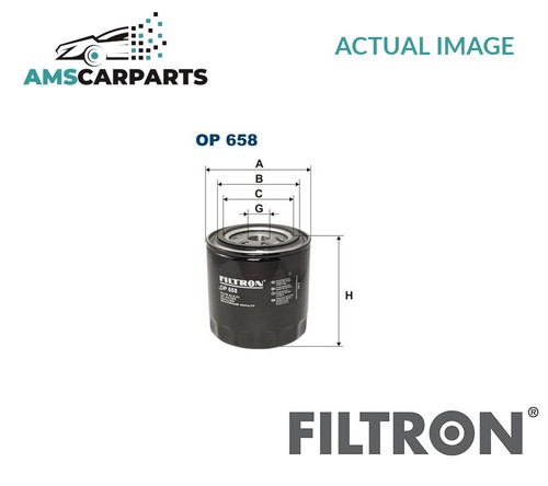 Engine oil filter 658 - oil, op