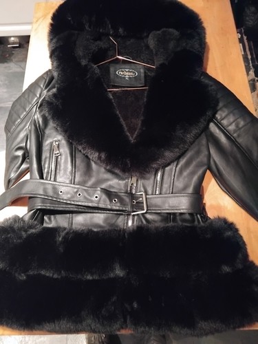 Flam mode faux leather fur - flam,
