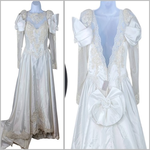 New satin lace 80s - lace,