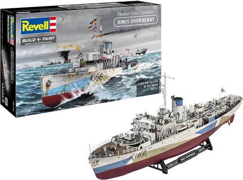 Revell flower class corvette - flower,