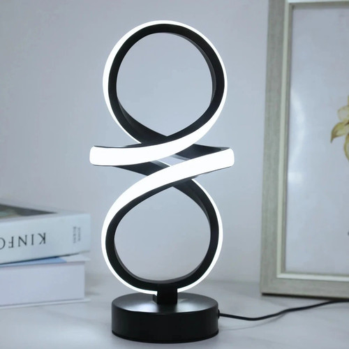 Spiral led table lamp - table,
