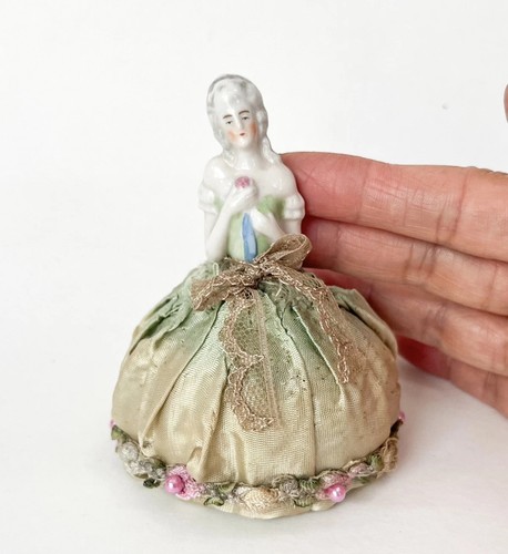 Victorian lady pin - lady,