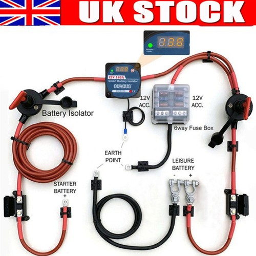 Fuse box 12v - fuse, 140a