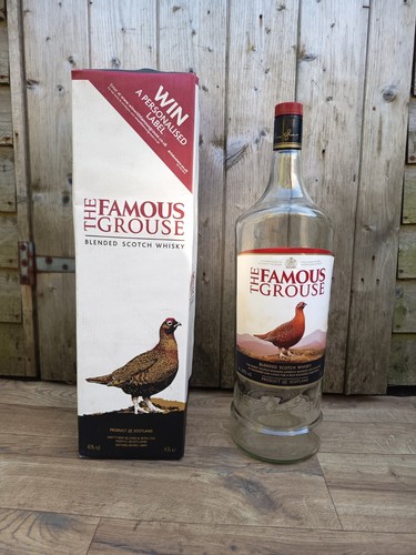 Famous grouse whisky bottle - famous,