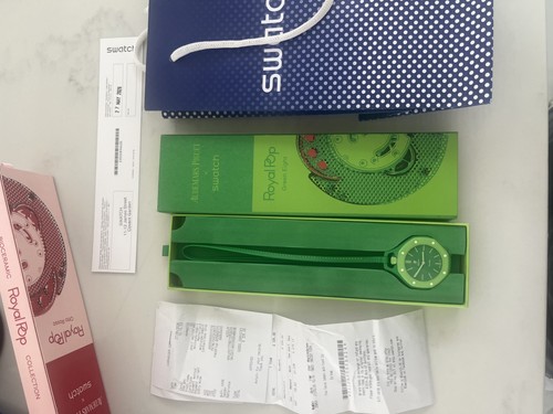 Swatch royal pop green - royal,