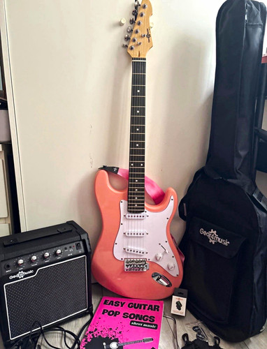 Gear4music pink solid string - gear4music,
